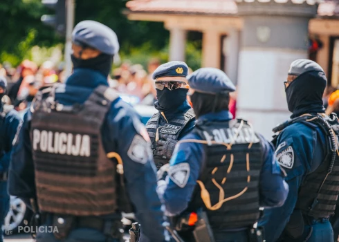 FOTO: kā noritēja "Riga Pride" policijas "acīm" 