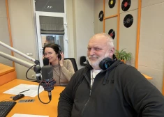 Kaspars Upacieris “Radio SWH” studijā.