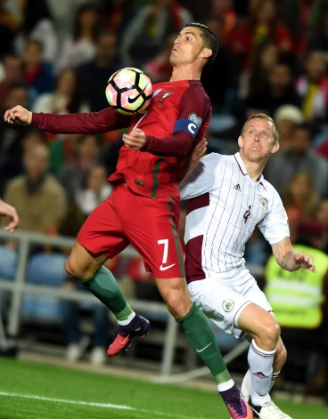 Gints Freimanis divcīņā ar leģendāro Krištianu Ronaldu.
