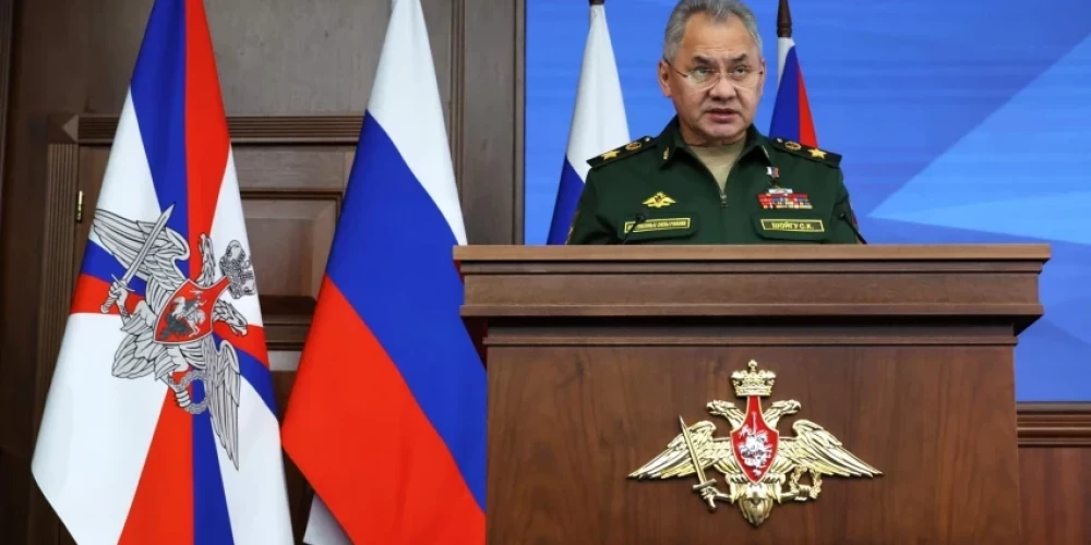 Министр обороны России Сергей Шойгу (Фото: AFP/Scanpix)