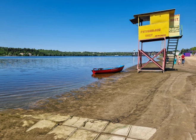 Kijiva: Kahovkas ūdenskrātuve var izzust trīs līdz četru dienu laikā