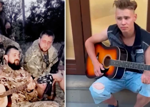 В Украине Арестович и военные поддержали певшего по-русски уличного музыканта