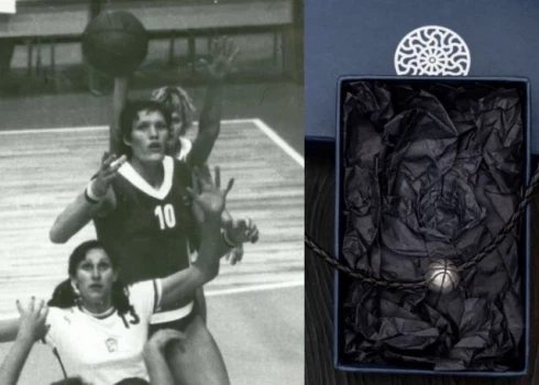 ФОТО: в честь легендарной баскетболистки Ульяны Семеновой создана коллекция украшений