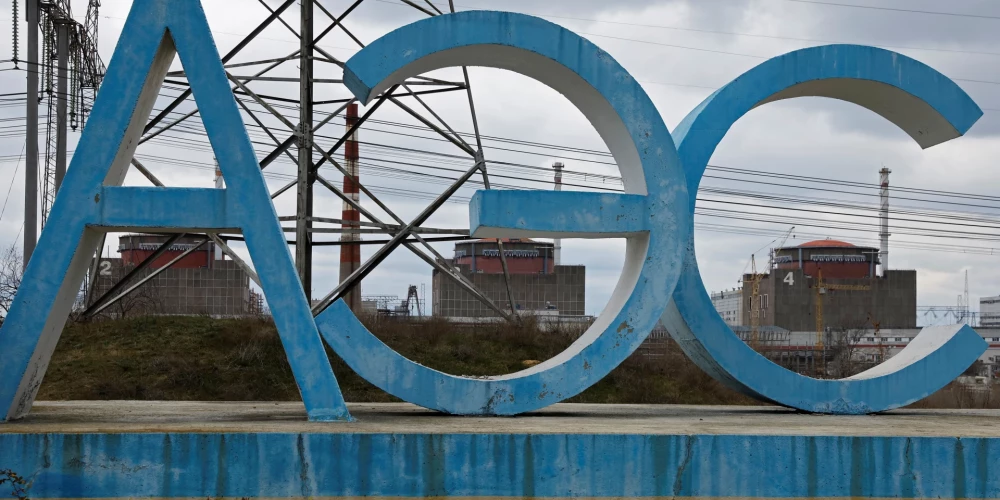 Kijiva: Kahovkas ūdenskrātuve vairs nespēj piegādāt ūdeni Zaporižjas AES dzesēšanai