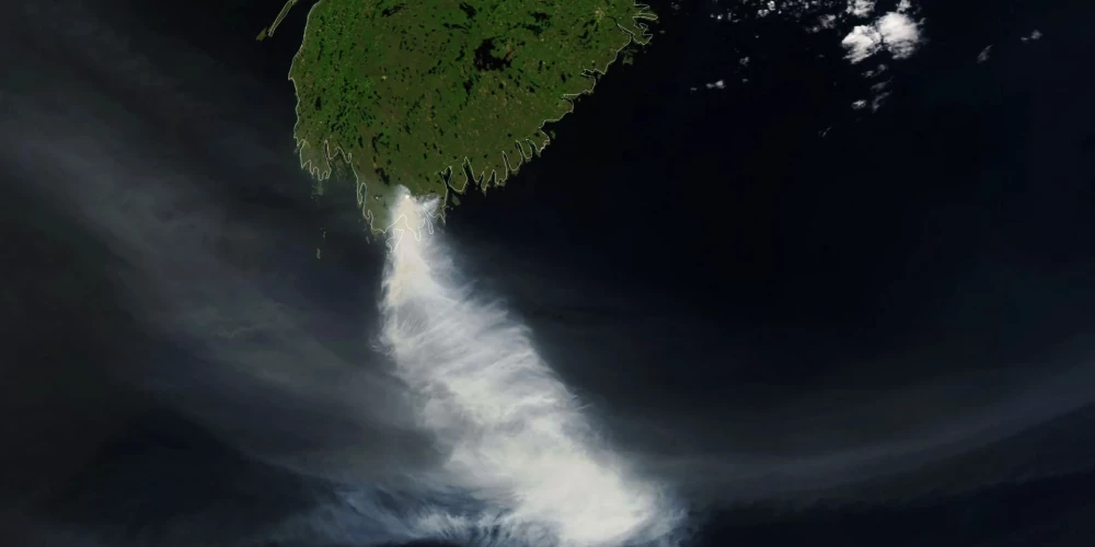 Дым от масштабных пожаров в Канаде скоро достигнет Норвегии