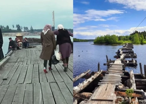 Местные жители показали, как сейчас выглядит мост из фильма "Любовь и голуби"