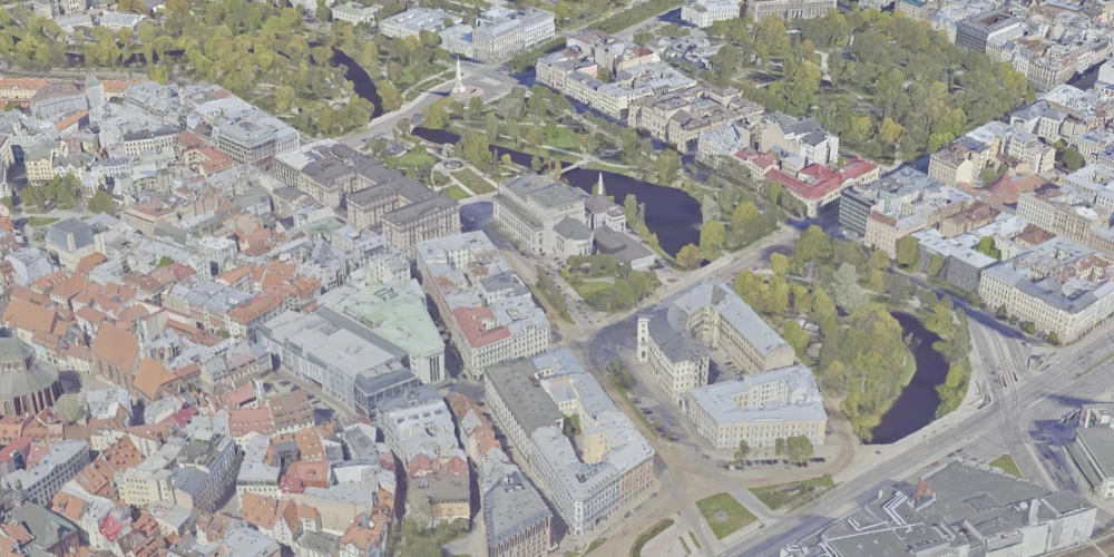 Создана 3D-карта Риги - уже можно искать свой дом на ней!