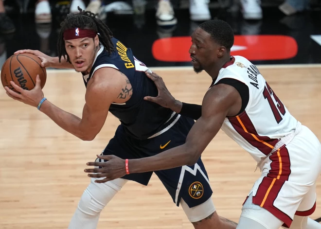 Denveras "Nuggets" nonāk uzvaras attālumā no pirmā NBA čempiontitula