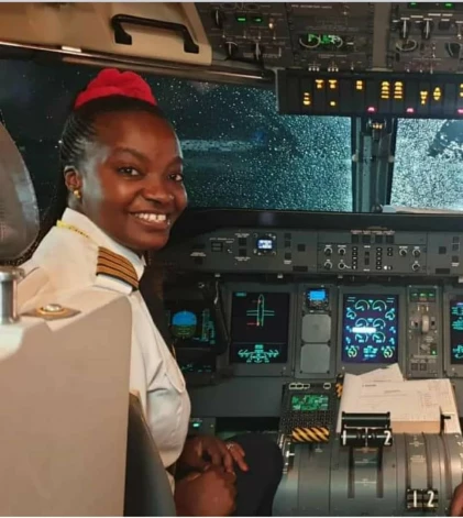 Tanzāniešu pilote Nēma Svai ir piepildījusi bērnības sapni.