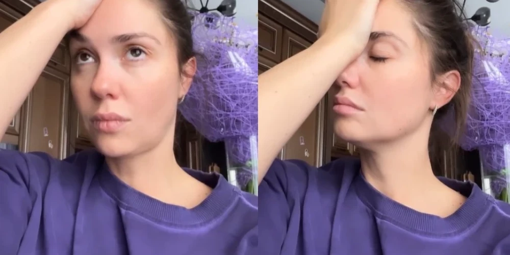 Агата Муцениеце не сдерживала эмоций.