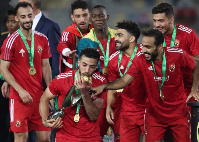 Āfrikas Čempionu līgā triumfē "Al Ahly" futbolisti