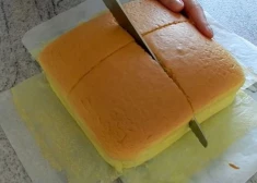 Рецепт японского "хлопкового" бисквита из самых простых продуктов