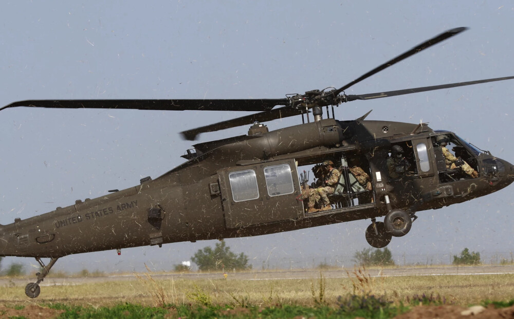 Sīrijā helikoptera avārijā ievainoti 22 ASV karavīri