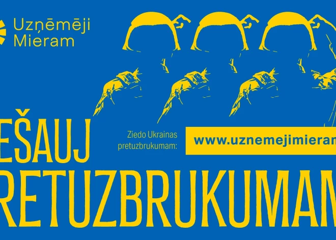 Fonds “Uzņēmēji mieram” uzsāk jaunu ziedojumu kampaņu “Piešauj pretuzbrukumam!”