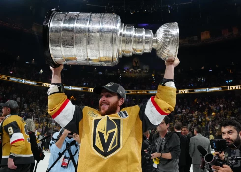 "Golden Knights" līderis Maršeso: "Viens vai divi spēlētāji nevar izcīnīt kausu"