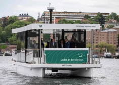 Stokholmā sācis darboties pirmais pašbraucošais pasažieru prāmis 
