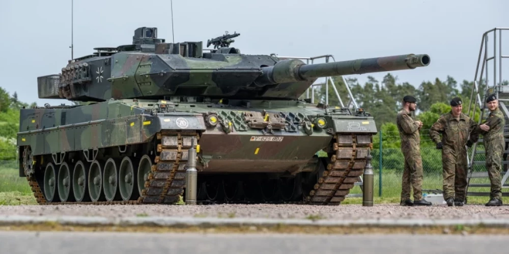 Скоро в Латвии будут размещены танки Leopard 2