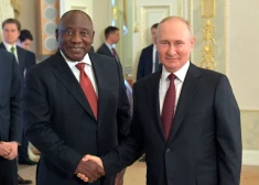 Āfrikas valstu līderi aicina Putinu sākt miera sarunas ar Ukrainu