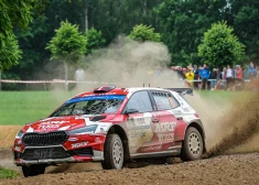 Rallija braucējs Mārtiņš Sesks Eiropas rallija čempionāta (ERC) sezonas ceturtā posma "Tet Rally Liepāja" otrajā sacensību dienā Tukuma un Talsu apkārtnē.