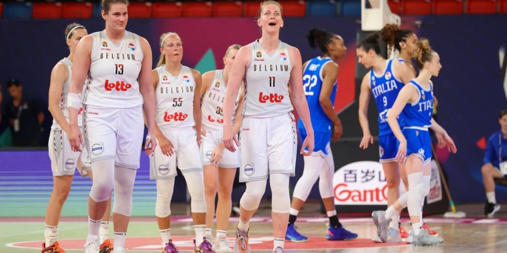Beļģijas basketbolistes svin panākumu arī trešajā Eiropas čempionāta B grupas spēlē