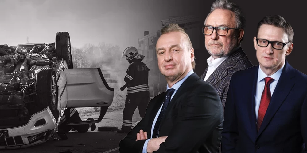 Ārsts kardiologs Andrejs Ērglis, uzņēmējs Pēteris Šmidre un rakstnieks Jurģis Liepnieks komentēja, kā samazināt negadījumu skaitu Jāņos.