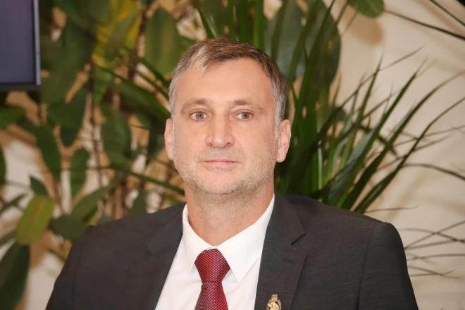 Latvijas Zvērinātu notāru padomes priekšsēdētājs Jānis Skrastiņš.