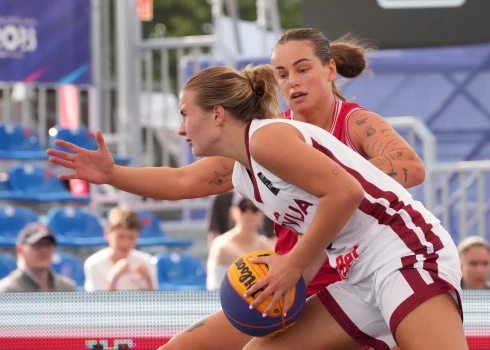 Latvijas 3x3 basketbolistēm divi pārliecinoši zaudējumi Eiropas spēlēs