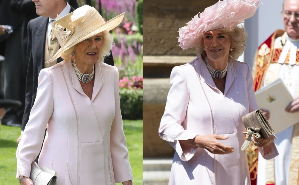 Queen Camilla’s Outfit at Ascot and Meghan’s Wedding: A Comparison