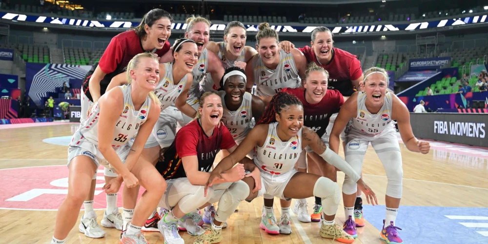 Latvijas pieveiktā Spānija un finālu debitante Beļģija dalīs Eiropas sieviešu basketbola zeltu