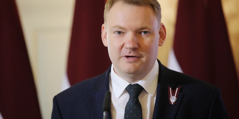 Спикер Сейма Эдвард Смилтенс