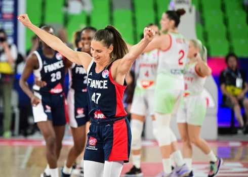 Francijas basketbolistes cīņā par EČ bronzu uzvar Ungāriju