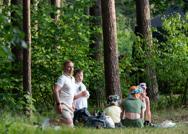 Mežaparka Zaļajā teātrī notika "Rīgas zaļumballe", kur sev tīkamo atrada ikvienas paaudzes svētku svinētājs. Visu nakti kopā ar Jāņu bērniem pavadīja Jāņu tēvs un Jāņu māte - Latvijas Nacionālā teātra aktieri Egils Melbārdis un Anna Klēvere. Par svētku noskaņu rūpējās Marts Kristiāns Kalniņš, Daumants Kalniņš, Ivo Fomins un grupas "Citi zēni", "Jauno Jāņu orķestris", "Apvedceļš".