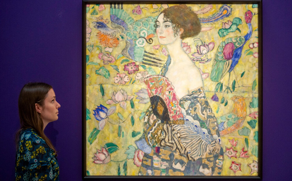 Klimta glezna izsolē Eiropā pārdota par 86 miljoniem eiro