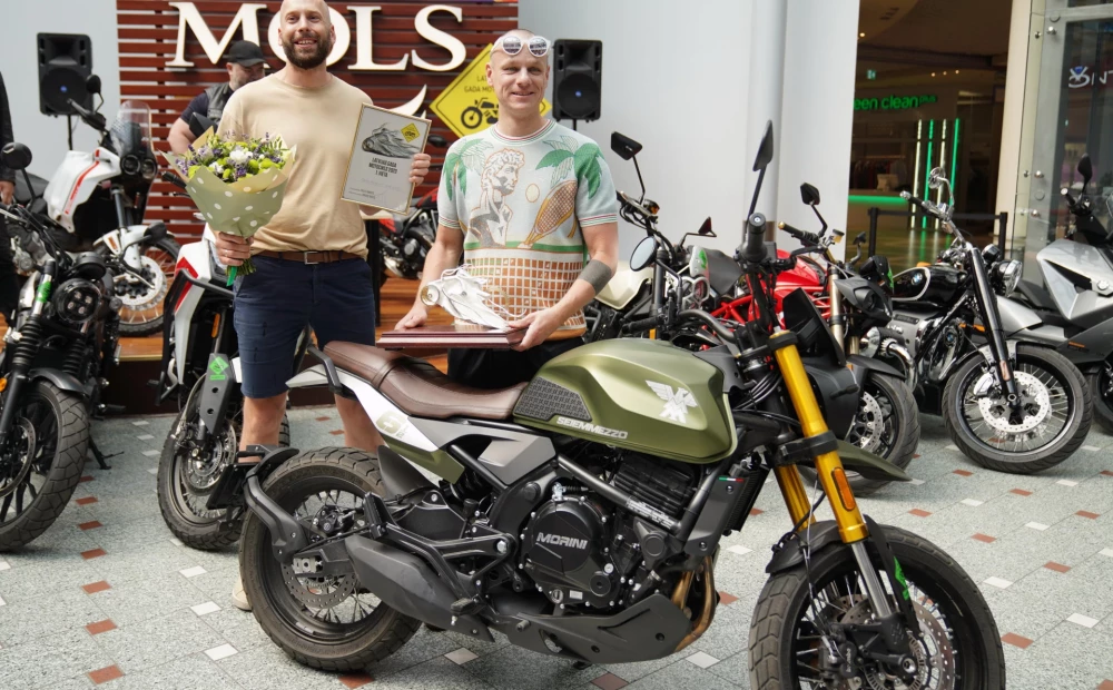 Results of the Latvian Motorcycle of the Year 2023 Contest and Awards Ceremony at the Mols Shopping Center