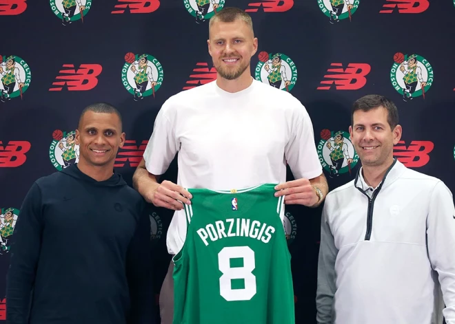 Izskan summa un līguma garums, par kādu Porziņģis vienosies ar "Celtics"