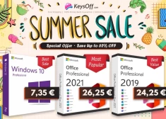 Keysoff: 90% ATLAIDE! Lifetime Office 2021 Pro, kas ir tikai 26,25 €!