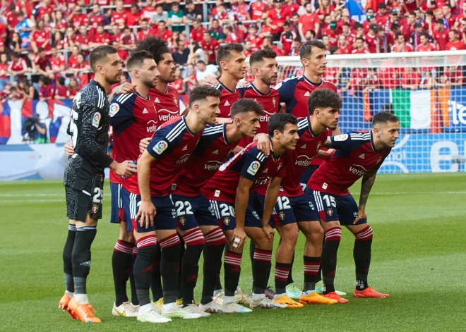 UEFA liedz "Osasuna" dalību Eirokausos