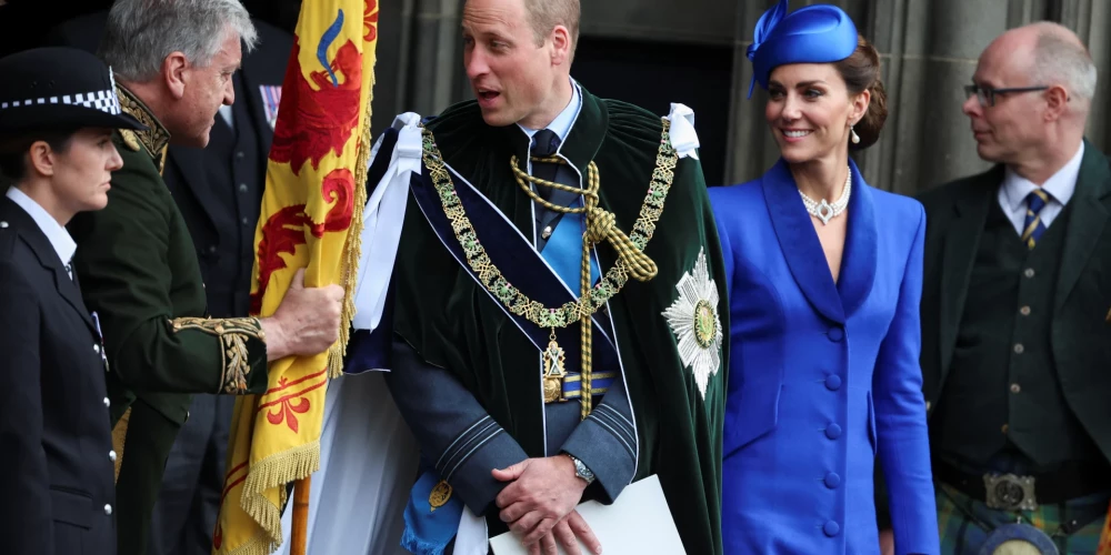 ФОТО: принцесса Кэтрин и принц Уильям побывали на второй коронации Карла III