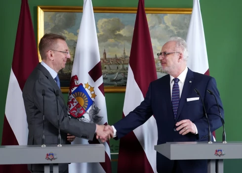 Эдгар Ринкевич и Эгил Левитс