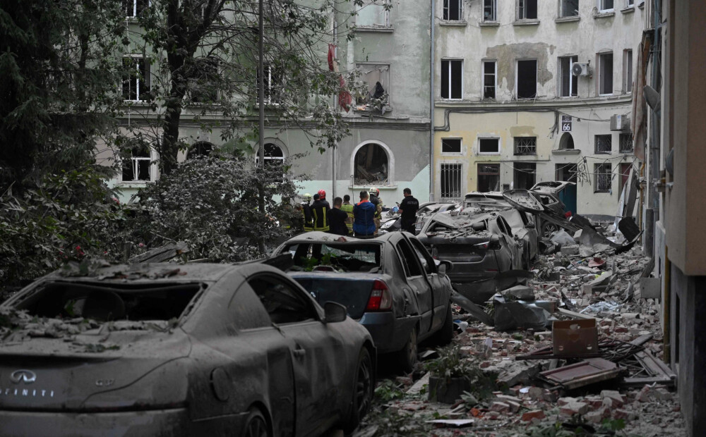 Krievijas raķetes triecienā Ļvivā nogalināto skaits pieaudzis līdz desmit