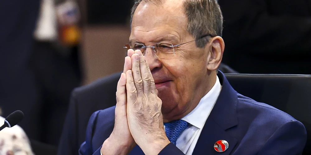 Lavrovs: ASV un NATO rada tiešas bruņotas sadursmes riskus ar Krieviju