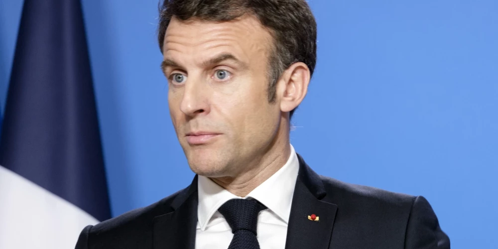 Президент Франции Эмманюэль Макрон