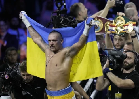 Александр Усик (Фото: AP/Scanpix)