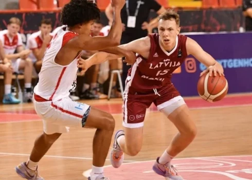 Latvijas U-20 basketbolisti izglābjas pret Ungāriju un izvairās no spēles par priekšpēdējo vietu B divīzijā