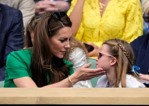 8-летняя принцесса Шарлотта дебютировала на Уимблдоне