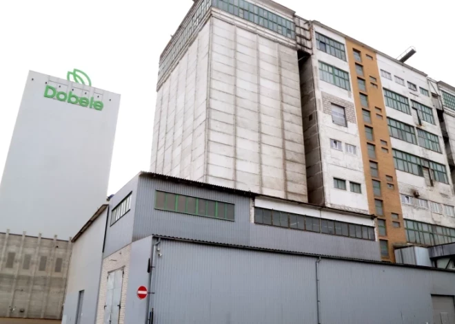 На предприятии Dobeles dzirnavnieks произошел пожар - ущерб значительный