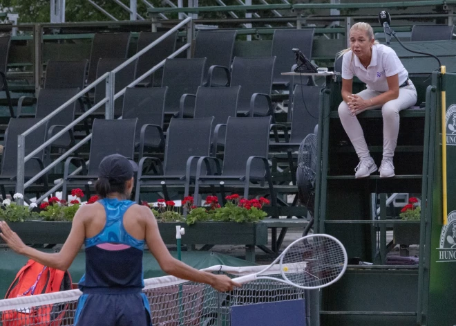 VIDEO: tenisa mačs Ungārijā noslēdzas ar necienīgu izturēšanos un milzu skandālu