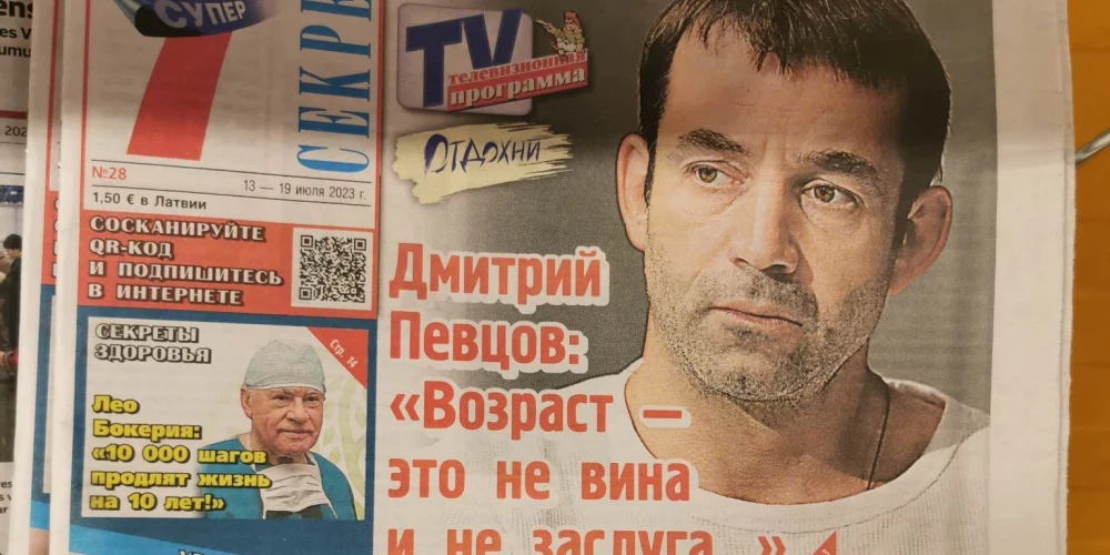 Latvijas krievvalodīgā prese tiražē interviju ar "dedzīgo putinistu" - Krievijas aktieri Pevcovu