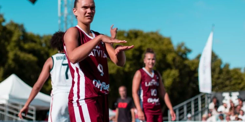 Latvijas 3x3 basketbolistēm 8. vieta Sieviešu sērijas posmā Bordo