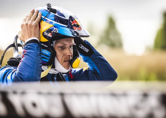 Igauņu braucējs Tenaks ātrākais pirmajā ātrumposmā WRC posmā savās mājās, bet zaudē iespēju cīnīties par uzvaru